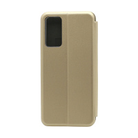 Чехол-книжка BF модельный (силикон/кожа) для Xiaomi Redmi Note 11 Pro золотистый