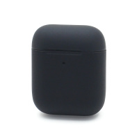 Чехол для наушников AirPods 2 Silicone Case (018) черный