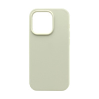 Чехол Silicone Case без лого для Apple iPhone 14 Pro/6.1 (полная защита) (011) бежевый