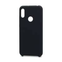Чехол Silicone Cover Color для Huawei Honor 8A/Y6 2019 (003) черный