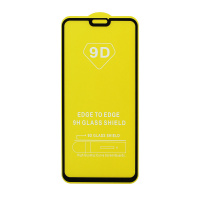 Защитное стекло Full Glass для Huawei Y8S черное (Full GC) тех. пак