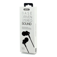 Наушники с микрофоном Remax Base Driven Stereo Sound RM-501 (3.5 mm jack) черные