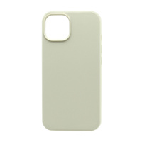 Чехол Silicone Case без лого для Apple iPhone 14/6.1 (полная защита) (011) бежевый