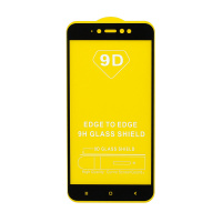 Защитное стекло Full Glass для Xiaomi Redmi Note 5A черное (Full GC) тех. пак