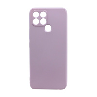 Чехол Silicone Case NEW ERA (накладка/силикон) для Infinix Smart 6 сиреневый