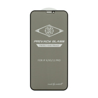 Защитное стекло MTB Privacy для Apple iPhone 11 Pro/X/XS черное тех. пак