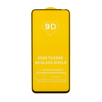 Защитное стекло Full Glass для Huawei View 30 Pro черное (Full GC) тех. пак