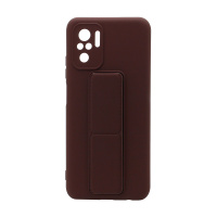 Чехол Magnetic Stend 2 для Xiaomi Redmi Note 10/Redmi Note 10S (006) бордовый