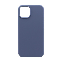 Чехол Silicone Case без лого для Apple iPhone 14/6.1 (полная защита) (046) синий