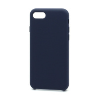 Чехол Silicone Case без лого для Apple iPhone 7/8/SE 2020 (008) темно синий