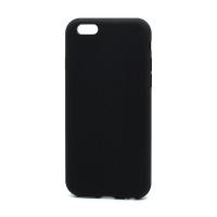 Чехол Silicone Case без лого для Apple iPhone 6/6S (полная защита) (018) чёрный