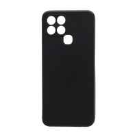 Чехол Silicone Case NEW ERA (накладка/силикон) для Infinix Smart 6 черный