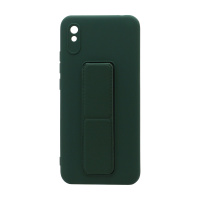 Чехол Magnetic Stend 2 для Xiaomi Redmi 9A (007) темно зеленый