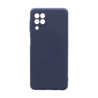 Чехол Silicone Case NEW ERA (накладка/силикон) для Samsung Galaxy A22 серый