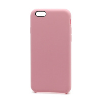 Чехол Silicone Case без лого для Apple iPhone 6/6S (006) розовый