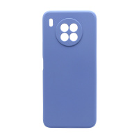 Чехол Silicone Case NEW ERA (накладка/силикон) для Huawei Honor 50 Lite/Nova 8i голубой