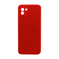 Чехол Silicone Case NEW ERA (накладка/силикон) для Samsung Galaxy A03 красный