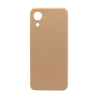 Чехол Silicone Case NEW ERA (накладка/силикон) для Samsung Galaxy A03 Core светло розовый