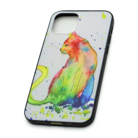 Чехол EDIVIA 3D Print (накладка/силикон-пластик) для iPhone 12/12 Pro/6.1 (080)