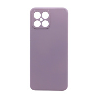 Чехол Silicone Case NEW ERA (накладка/силикон) для Huawei Honor X8 сиреневый