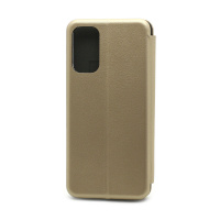 Чехол-книжка BF модельный (силикон/кожа) для Samsung Galaxy M52 золотистый