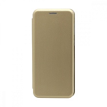 Чехол-книжка BF модельный (силикон/кожа) для Samsung Galaxy A33 золотистый