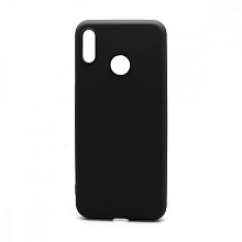 Чехол Silicone Case NEW ERA (накладка/силикон) для Huawei Honor 8X черный