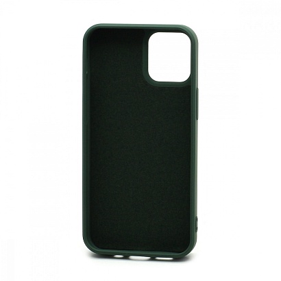 Чехол Silicone Case NEW ERA (накладка/силикон) для Apple iPhone 12 mini/5.4 темно зеленый