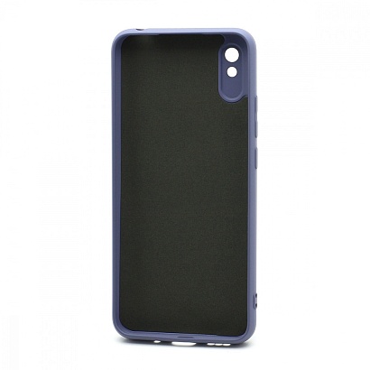 Чехол Silicone Case NEW ERA (накладка/силикон) для Xiaomi Redmi 9A серый