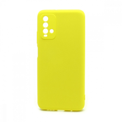 Чехол Silicone Case NEW ERA (накладка/силикон) для Xiaomi Redmi 9T желтый