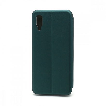 Чехол-книжка BF модельный (силикон/кожа) для Samsung Galaxy A02/M02 зеленый