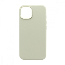 Чехол Silicone Case без лого для Apple iPhone 14/6.1 (полная защита) (011) бежевый