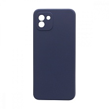 Чехол Silicone Case NEW ERA (накладка/силикон) для Samsung Galaxy A03 серый