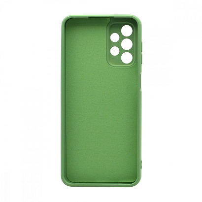 Чехол Silicone Case NEW ERA (накладка/силикон) для Samsung Galaxy A23 зеленый