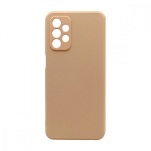 Чехол Silicone Case NEW ERA (накладка/силикон) для Samsung Galaxy A23 светло розовый
