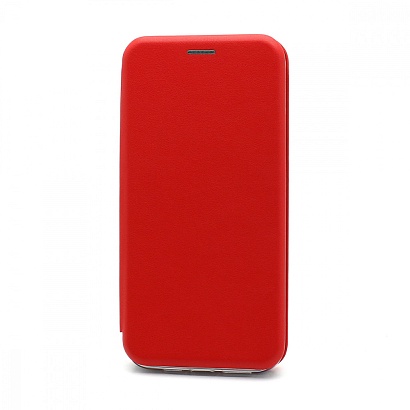 Чехол-книжка BF модельный (силикон/кожа) для Apple iPhone 12 Pro Max/6.7 красный