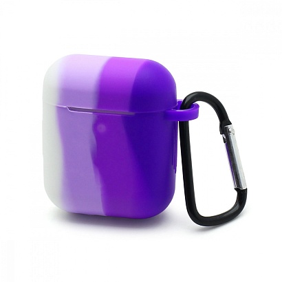 Чехол для наушников AirPods 2 Silicone Case Rainbow (30)