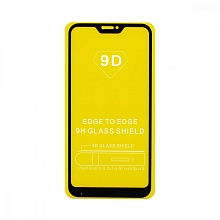 Защитное стекло Full Glass для Xiaomi Mi A2 Lite черное (Full GC) тех. пак
