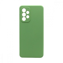 Чехол Silicone Case NEW ERA (накладка/силикон) для Samsung Galaxy A33 зеленый