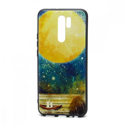 Чехол EDIVIA 3D Print (накладка/силикон-пластик) для Xiaomi Redmi 9 (078)