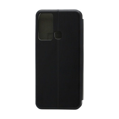 Чехол-книжка BF модельный (силикон/кожа) для Infinix Hot 12i черный
