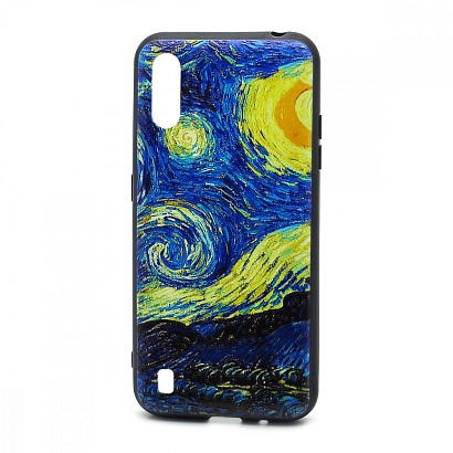 Чехол EDIVIA 3D Print (накладка/силикон-пластик) для Samsung Galaxy M01 (020)