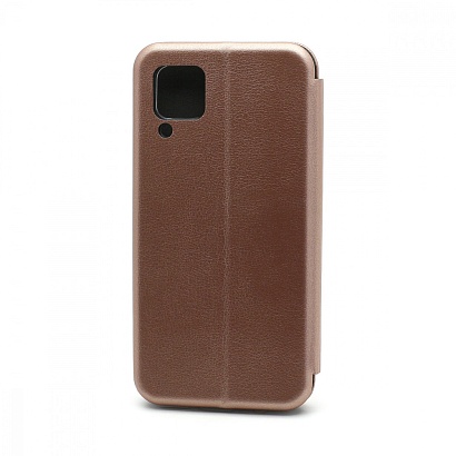 Чехол-книжка BF модельный (силикон/кожа) для Huawei P40 Lite розовый