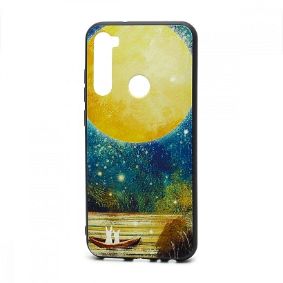 Чехол EDIVIA 3D Print (накладка/силикон-пластик) для Xiaomi Redmi Note 8 (078)
