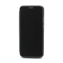 Чехол-книжка BF модельный (силикон/кожа) для Huawei Honor 8A/Y6 2019/Y6 Prime 2019 черный