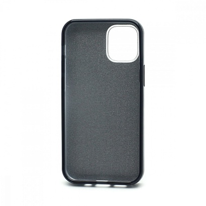 Чехол Fashion с блестками силикон-пластик для Apple iPhone 12 Mini/5.4 черный