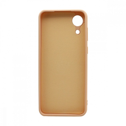 Чехол Silicone Case NEW ERA (накладка/силикон) для Samsung Galaxy A03 Core светло розовый