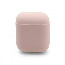 Чехол для наушников AirPods 2 Silicone Case (016) светло-розовый