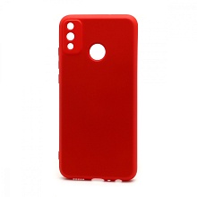 Чехол Silicone Case NEW ERA (накладка/силикон) для Huawei Honor 9X Lite красный