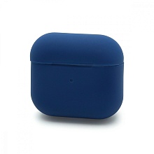 Чехол для наушников AirPods 3 Silicone Case (004) синий